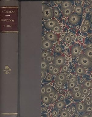 Imagen del vendedor de Les pomes  dire. (Thtres et salons). Vers 1900. a la venta por Librairie Et Ctera (et caetera) - Sophie Rosire