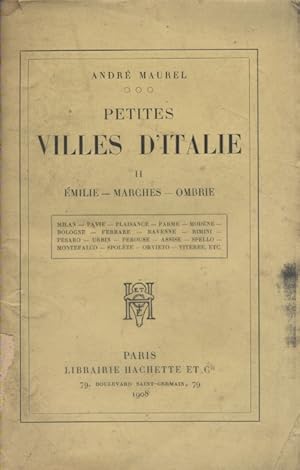 Seller image for Petites villes d'Italie. Tome 2 seul : Emilie - Marches - Ombre. for sale by Librairie Et Ctera (et caetera) - Sophie Rosire
