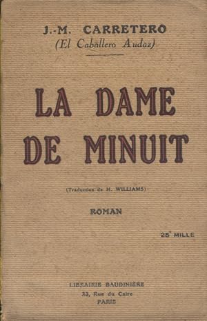 Seller image for La dame de minuit. for sale by Librairie Et Ctera (et caetera) - Sophie Rosire