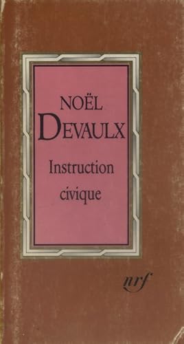 Image du vendeur pour Instruction civique. mis en vente par Librairie Et Ctera (et caetera) - Sophie Rosire