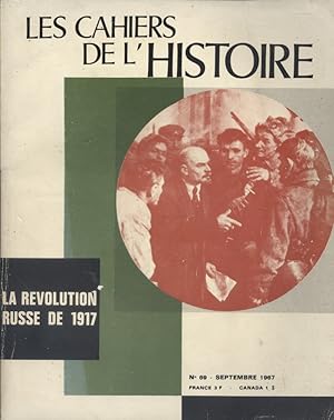 Les Cahiers de l'histoire N° 69 : La révolution russe de 1917.