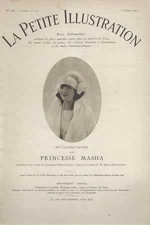 La Petite illustration cinéma N° 10 : Princesse Masha, d'après un scénario de Henry Kistemaeckers...