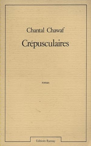 Image du vendeur pour Crpusculaires. mis en vente par Librairie Et Ctera (et caetera) - Sophie Rosire