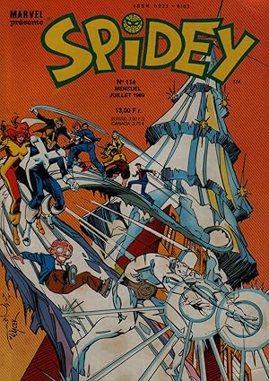 Spidey N° 114. Juillet 1989.