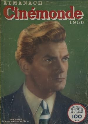 Almanach Cinémonde 1950. Portrait de Jean Marais en couverture.