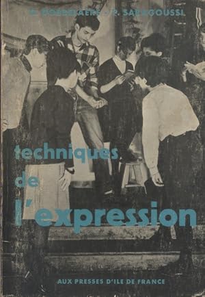 Imagen del vendedor de Techniques de l'expression. a la venta por Librairie Et Ctera (et caetera) - Sophie Rosire