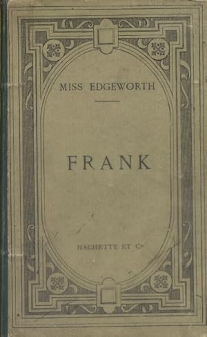 Image du vendeur pour Frank. (En anglais). Dbut XXe. Vers 1900. mis en vente par Librairie Et Ctera (et caetera) - Sophie Rosire