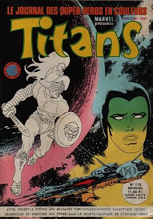 Titans N° 115. Août 1988.