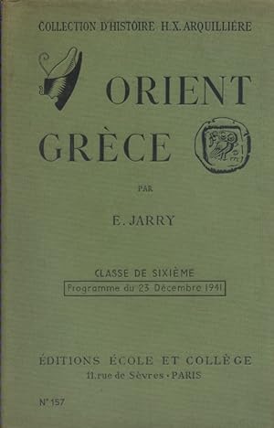 Seller image for Orient - Grce. Classe de sixime. for sale by Librairie Et Ctera (et caetera) - Sophie Rosire