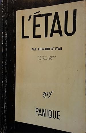 Seller image for L'tau. for sale by Librairie Et Ctera (et caetera) - Sophie Rosire