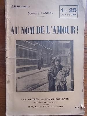 Imagen del vendedor de Au nom de l'amour ! a la venta por Librairie Et Ctera (et caetera) - Sophie Rosire