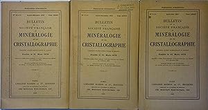 Bulletin de la société française de minéralogie et de cristallographie. Année 1950 incomplète. to...