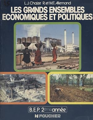 Bild des Verkufers fr Les grands ensembles conomiques et politiques. BEP - 2 e anne. zum Verkauf von Librairie Et Ctera (et caetera) - Sophie Rosire