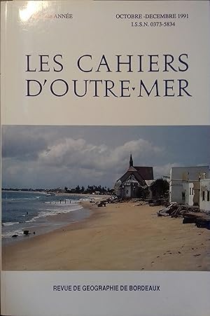 Les cahiers d'outre-mer. Revue de géographie. N° 176. Estuaires, deltas et lagunes du littoral ou...