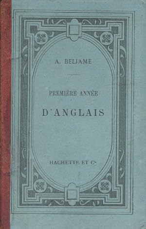 Seller image for Premire anne d'anglais. for sale by Librairie Et Ctera (et caetera) - Sophie Rosire