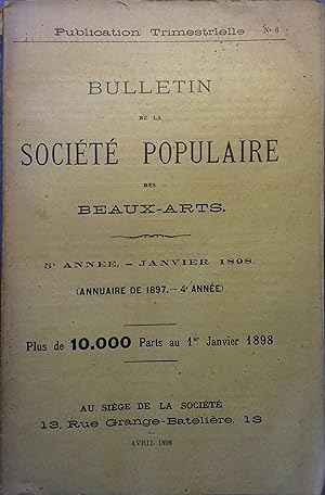 Imagen del vendedor de 5e anne, janvier 1898. Annuaire de 1897. 4e anne. a la venta por Librairie Et Ctera (et caetera) - Sophie Rosire