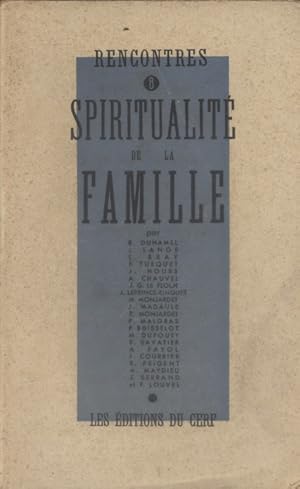 Spiritualité de la famille.