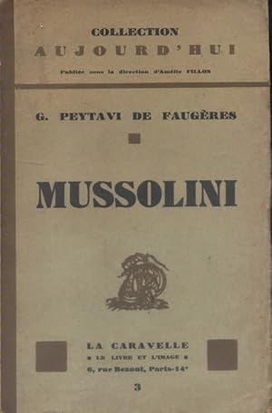 Mussolini.