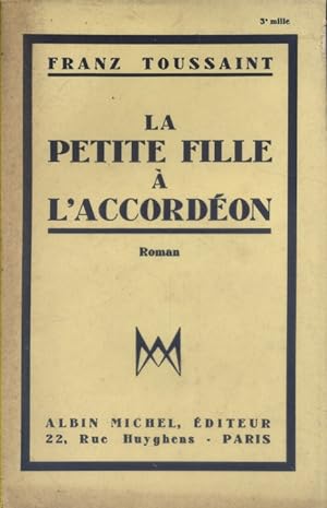 Seller image for La petite fille  l'accordon. for sale by Librairie Et Ctera (et caetera) - Sophie Rosire