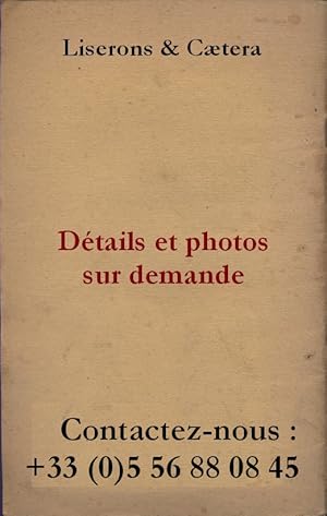 Bild des Verkufers fr Lettres du R.P. Lacordaire  des jeunes gens. zum Verkauf von Librairie Et Ctera (et caetera) - Sophie Rosire