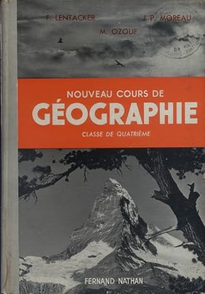 Seller image for Nouveau cours de gographie. Classes de quatrime. for sale by Librairie Et Ctera (et caetera) - Sophie Rosire