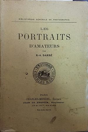 Les portraits d'amateurs. Travail extrait de photo-revue, journal hebdomadaire. Vers 1930.