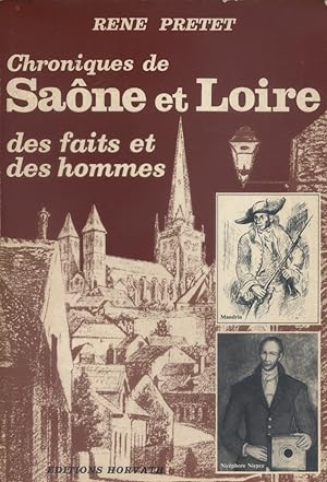 Imagen del vendedor de Chronique de Sane et Loire, des faits et des hommes.(Sane-et-Loire d'autrefois - Tome 2) a la venta por Librairie Et Ctera (et caetera) - Sophie Rosire