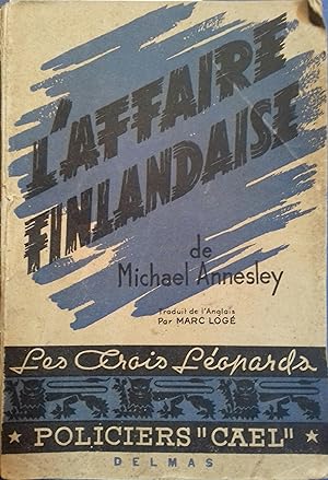 Seller image for L'affaire finlandaise. for sale by Librairie Et Ctera (et caetera) - Sophie Rosire