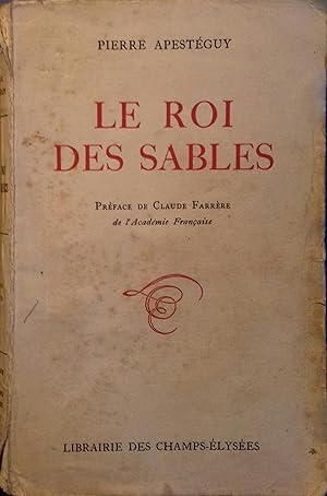 Imagen del vendedor de Le roi des sables. a la venta por Librairie Et Ctera (et caetera) - Sophie Rosire