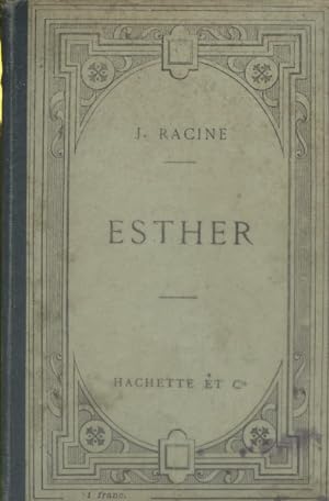 Seller image for Esther. for sale by Librairie Et Ctera (et caetera) - Sophie Rosire