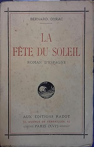 Seller image for La fte du soleil. for sale by Librairie Et Ctera (et caetera) - Sophie Rosire