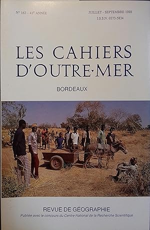 Les cahiers d'outre-mer. Revue de géographie. N° 163. Urbanisation, production agricole et autosu...