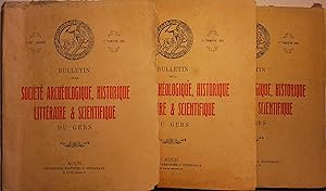 Bulletin de la Société Archéologique, Historique, Littéraire et Scientifique du Gers, année 1958,...