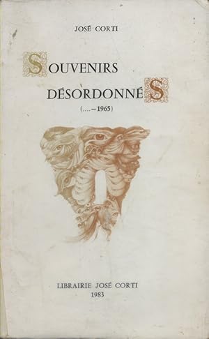 Seller image for Souvenirs dsordonns. ( . - 1965). for sale by Librairie Et Ctera (et caetera) - Sophie Rosire
