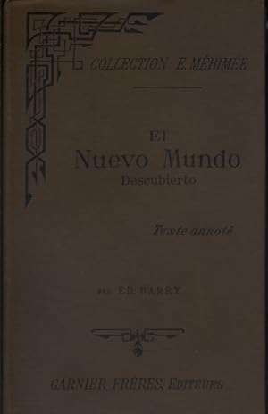 El nuevo mondo descubierto por Cristobal Colon. Comédie de Lope de Vega. Texte espagnol annoté, a...