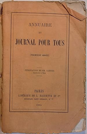 Imagen del vendedor de Annuaire du journal pour tous. a la venta por Librairie Et Ctera (et caetera) - Sophie Rosire