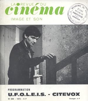 La revue du cinéma Image et son N° 269. Programmation U.F.O.L.E.I.S. - CITEVOX.