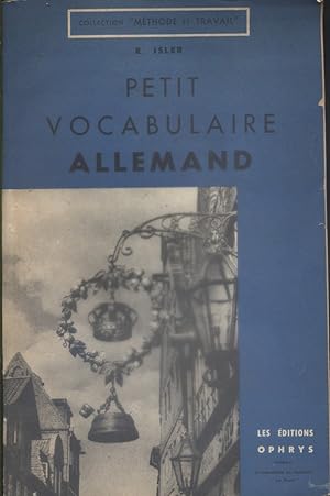 Immagine del venditore per Petit vocabulaire allemand. venduto da Librairie Et Cætera (et caetera) - Sophie Rosière