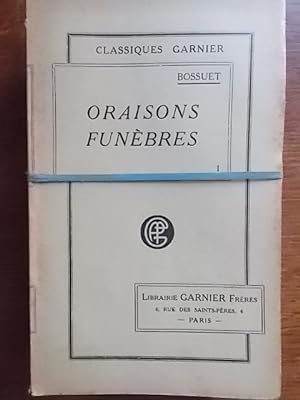 Oraisons funèbres et panégyriques. En deux volumes. Vers 1930.