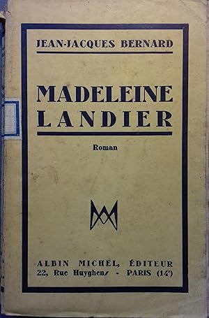 Madeleine Landier. Roman.