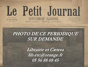 Le Petit journal illustré N° 1880 : Une noce fauchée, la nuit, par une auto (vers Clermont-Ferran...