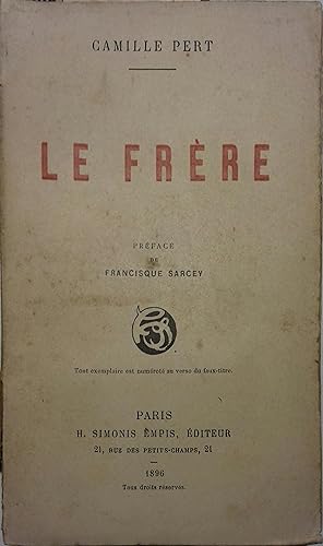 Seller image for Le frre. for sale by Librairie Et Ctera (et caetera) - Sophie Rosire