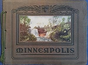 Minneapolis in colors. Souvenir. Vers 1900.