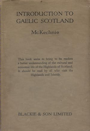 Introduction to gaelic scotland.