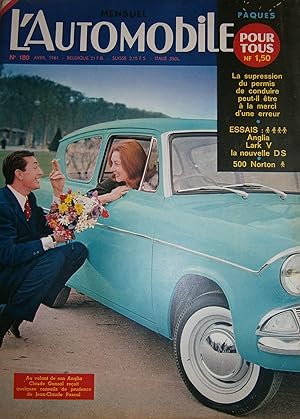 L'Automobile pour tous N° 180. Avril 1961.