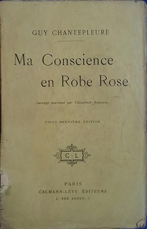 Imagen del vendedor de Ma conscience en robe rose. Vers 1916. a la venta por Librairie Et Ctera (et caetera) - Sophie Rosire