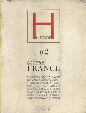 Histoire N° 2. Revue trimestrielle Quatre France.