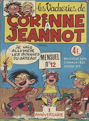 Image du vendeur pour Les vacheries de Corinne  Jeannot N 12. mis en vente par Librairie Et Ctera (et caetera) - Sophie Rosire