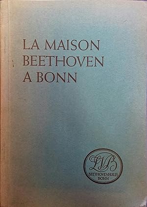 Seller image for La maison Beethoven  Bonn. 3 photos hors texte. for sale by Librairie Et Ctera (et caetera) - Sophie Rosire