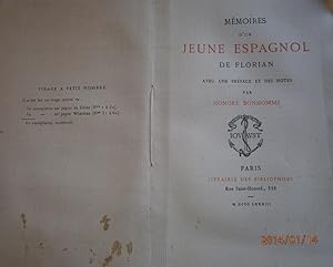 Mémoires d'un jeune espagnol.